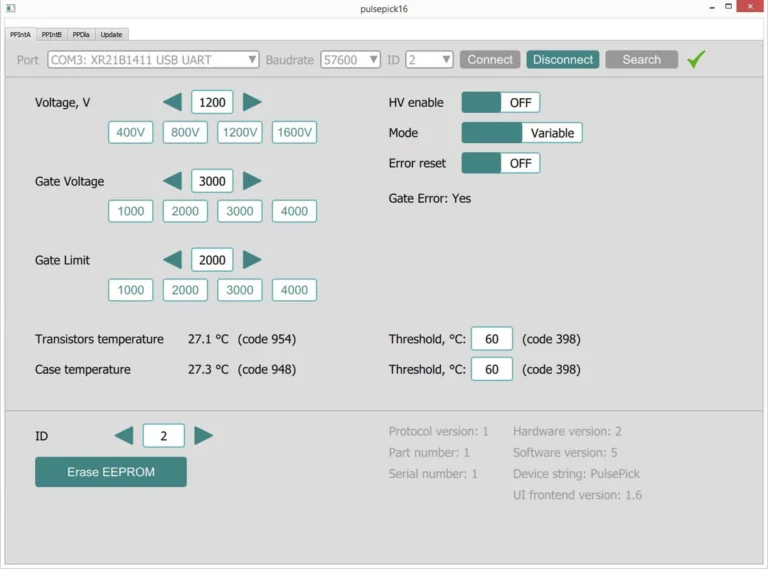 PP-KIT electronics for pulse picker, developer kit