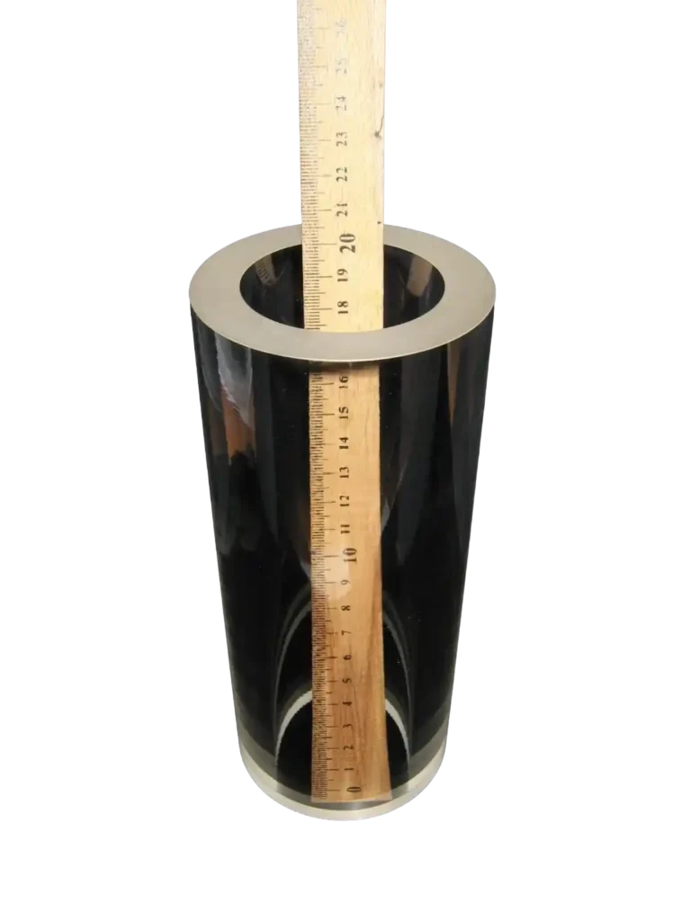 Sapphire components of irregular shape