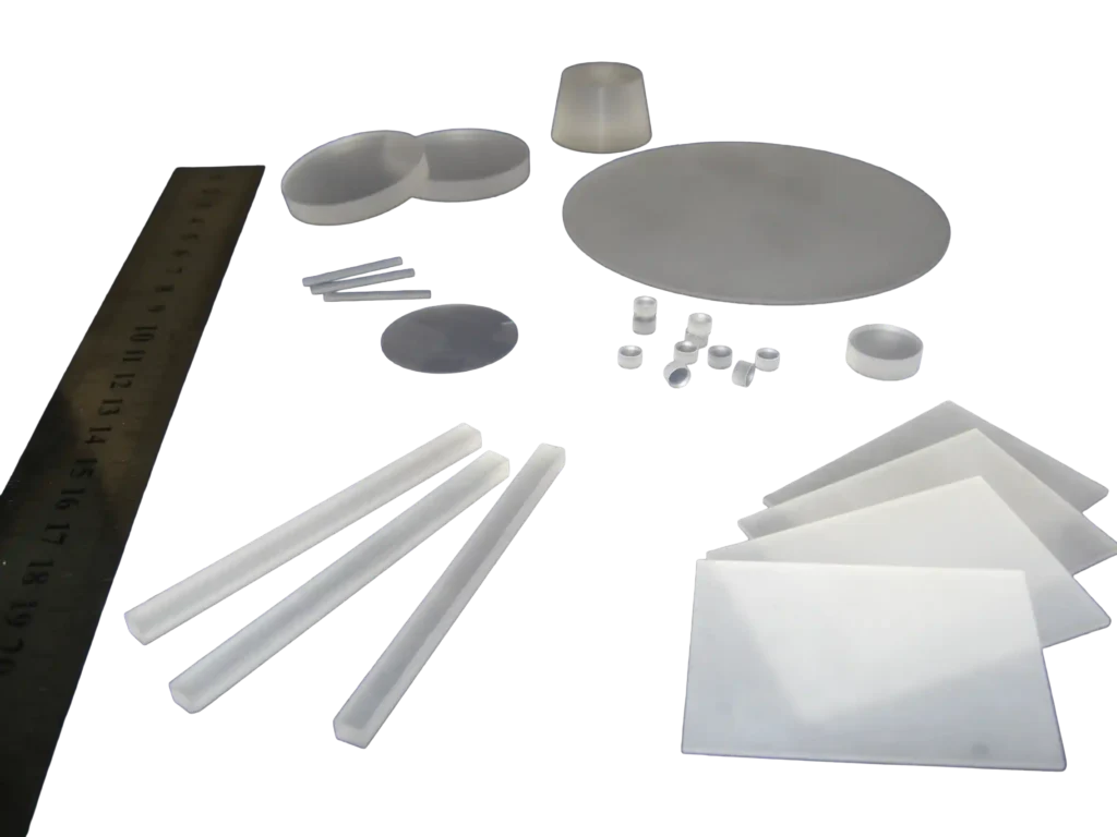 Sapphire blanks of different configuration